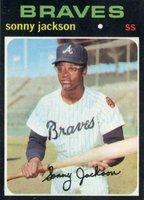 1971 Topps #587 Sonny Jackson Baseball Card