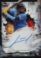 2024 Topps Finest Finest Autographs #FAJCA Junior Caminero Refractor Baseball Card