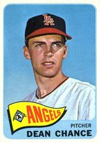 1965 Topps #140 Dean Chance Baseball Card