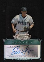 2006 Bowman Sterling Prospects  #BSPEL Evan Longoria Autograph-Black Refractor Baseball Card