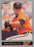 1992 Leaf #13 Mike Mussina Baseball Card