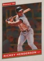 2020 Panini Donruss Optic Retro 1986 #R864 Rickey Henderson Baseball Card