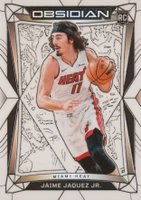 2023 Panini Obsidian #28 Jaime Jaquez Jr. Electric Etch Contra Fotl Basketball Card