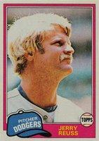 1981 Topps #440 Jerry Reuss Baseball Card