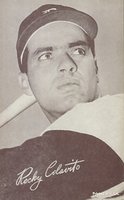 1947 Exhibits 1947-66 # Rocky Colavito Batting Pose Baseball Card