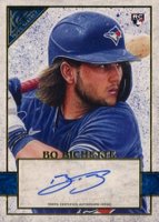 2020 Topps Gallery #130 Bo Bichette Autograph-Blue Baseball Card