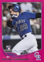 2013 Topps Update #US259 Nolan Arenado Pink Baseball Card