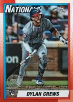 2025 Topps Chrome 1990 Topps #90CB16 Dylan Crews Baseball Card