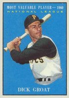 1961 Topps #486 Dick Groat Baseball Card