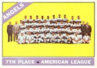 1966 Topps #131 Angels Team Baseball Card