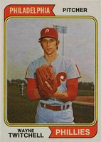 1974 Topps #419 Wayne Twitchell Baseball Card