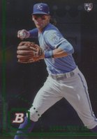 2022 Bowman Heritage Base Foil Variations #94FVBW Bobby Witt Jr. Baseball Card