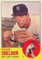 1963 Topps #507 Roland Sheldon Baseball Card