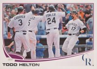 2013 Topps #532 Todd Helton Baseball Card