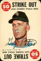 1968 Topps Game #13 Gary Peters Baseball Card