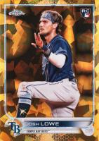 2022 Topps Chrome Sapphire Edition #479 Josh Lowe Gold Baseball Card