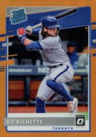 2020 Panini Donruss Optic #37 Bo Bichette Orange Baseball Card
