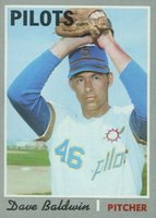 1970 Topps #613 Dave Baldwin Baseball Card