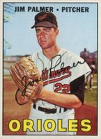 1967 Topps #475 Jim Palmer Baseball Card