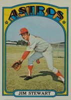 1972 Topps #747 Jim Stewart Baseball Card