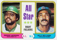 1974 Topps #338 All-Star Right Fielders Baseball Card