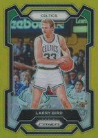2023 Panini Prizm #189 Larry Bird Gold Basketball Card