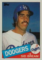 1985 Topps #253 Sid Bream Baseball Card