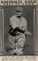 1974 Baseball's Great Hall of Fame Exhibits-Reprint # Honus Wagner Baseball Card