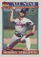 1991 Topps Desert Shield #396 Bobby Thigpen Baseball Card