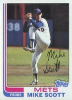 1982 Topps #432 Mike Scott Baseball Card