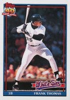 1991 O-Pee-Chee #79 Frank Thomas Baseball Card