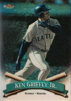 1998 Finest #100 Ken Griffey Jr. Refractor Baseball Card