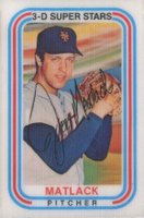 1976 Kellogg's #49 Jon Matlack 1975 ER 86 Baseball Card