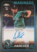 2024 Topps Chrome Rookie Autographs #RAEH Emerson Hancock Baseball Card