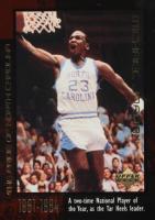 1999 Upper Deck Michael Jordan Career Collection #9 Michael Jordan Pride of North Carolina Basketball Card