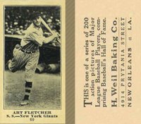 1916 Weil Baking Co. #60 Art Fletcher Baseball Card