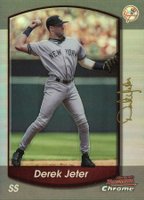 2000 Bowman Chrome #50 Derek Jeter Refractor Baseball Card