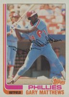 1982 Topps #680 Gary Matthews Baseball Card