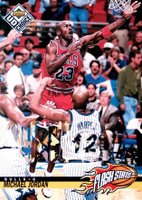 1998 Upper Deck Choice #185 Michael Jordan Choice Reserve Basketball Card