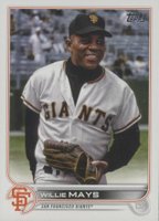 2022 Topps #103 Willie Mays Ssp Baseball Card