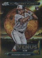 2024 Topps Chrome Cosmic Planetary Pursuit #5 Jackson Holliday Venus Baseball Card