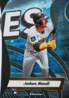 2024 Topps Stadium Club Triumvirates #TRI15 Jackson Merrill Baseball Card