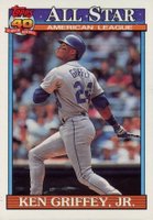 1991 O-Pee-Chee #392 Ken Griffey Jr. Baseball Card