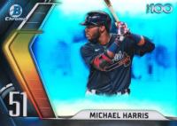 2022 Bowman Chrome Scouts' Top 100 #BTP51 Michael Harris Baseball Card