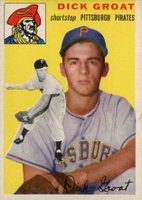 1954 Topps #43 Dick Groat Baseball Card