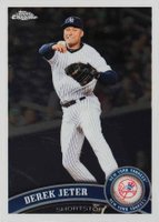 2011 Topps Chrome #20 Derek Jeter Baseball Card