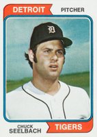 1974 Topps #292 Chuck Seelbach Baseball Card