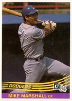 1984 Donruss #348 Mike Marshall Baseball Card