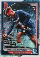 2024 Bowman Chrome Mega Box #5 Ceddanne Rafaela SP Baseball Card