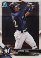 2018 Bowman Chrome Prospects #BCP174 Keston Hiura Baseball Card